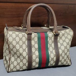 Authentic Vintage 70s - Early 80s Gucci Boston Bag